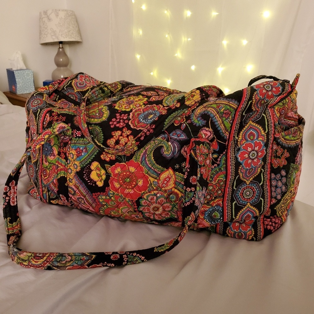 Quilted Travel Duffel Bag